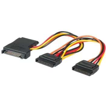 Vidinis Y formos SATA maitinimo laidas 1×SATA į 3×SATA Secomp 11.03.1041