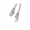 LANBERG tinklo kabelis Cat6 F/UTP RJ-45 — 15 m, pilkas, modelis PCF6-10CC-1500-S