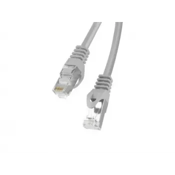 LANBERG tinklo kabelis Cat6 F/UTP RJ-45 — 15 m, pilkas, modelis PCF6-10CC-1500-S