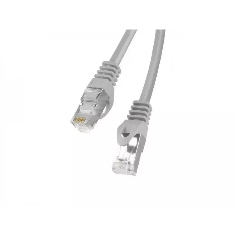 LANBERG tinklo kabelis Cat6 F/UTP RJ-45 — 15 m, pilkas, modelis PCF6-10CC-1500-S