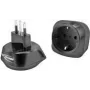 ANSMANN 1250-0035 kelioninis kištuko adapteris iš ES į Italiją, C/F tipas į L tipą, su įžeminimo kontaktu, I ir II apsaugos klasė, 250 V / 10 A / 2500 W