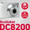 Agfa Photo DC8200 Sidabrinis + Dėklas + SD kortelė 16GB