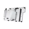 Alphacool 10261 Aliuminio chromo vario juoda galinė plokštė 95,7mm