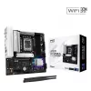 Motininė plokštė ASRock B860M Pro RS WiFi — Intel B860, LGA 1851, micro ATX, DDR5, 4 DIMM, 3x M.2, 2,5Gb LAN, Wi-Fi, Bluetooth
