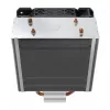 Aušintuvas SAVIO SAVGCOFROSTX2 120 mm juodas, 2 šilumos vamzdeliai, 800–1800 RPM, 4 kontaktų