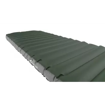 Pripučiamas viengubas čiužinys Outwell 400123 — 1950×600×110 mm, poliesteris/PVC, žalias