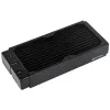 Vandens blokas Alphacool 11992 - Acetal - Akrilas - Aliuminis - Žalvaris - Varis - Nikelis - Nerūdijantis plienas - Juoda - Skaidri - 1/4 colio - 60 °C - 0,8 bar