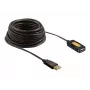 USB laidas DeLOCK 82446 USB 2.0 10 m juodas