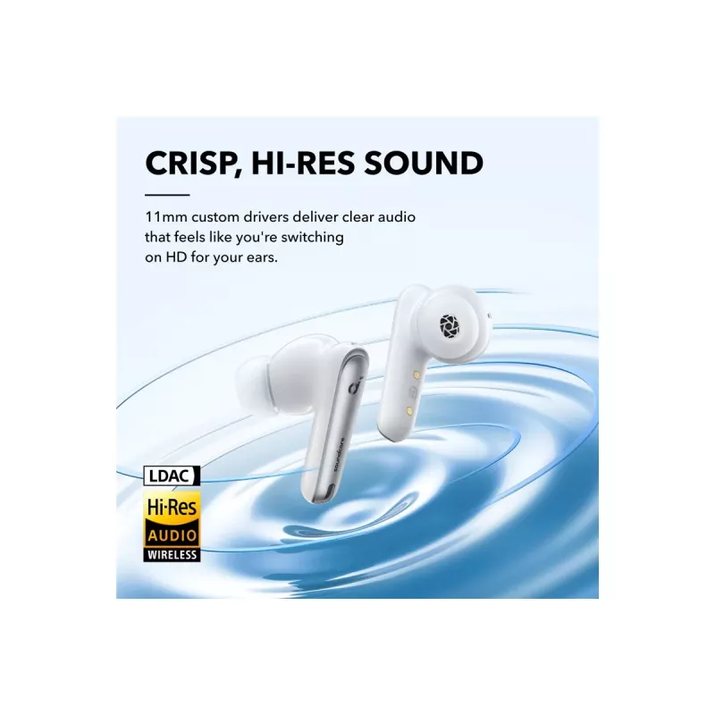 Belaidės ausinės Soundcore Liberty 4 NC balta