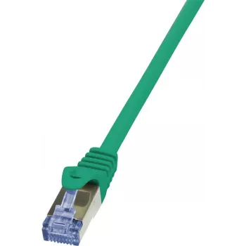 Tinklo kabelis LogiLink 10m Cat.6A RJ-45 S/FTP 10G Žalias