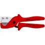 Knipex 90 25 185 vamzdžių pjaustytuvas, plienas, plastikas, raudonas, 1,2 cm - 18,5 cm