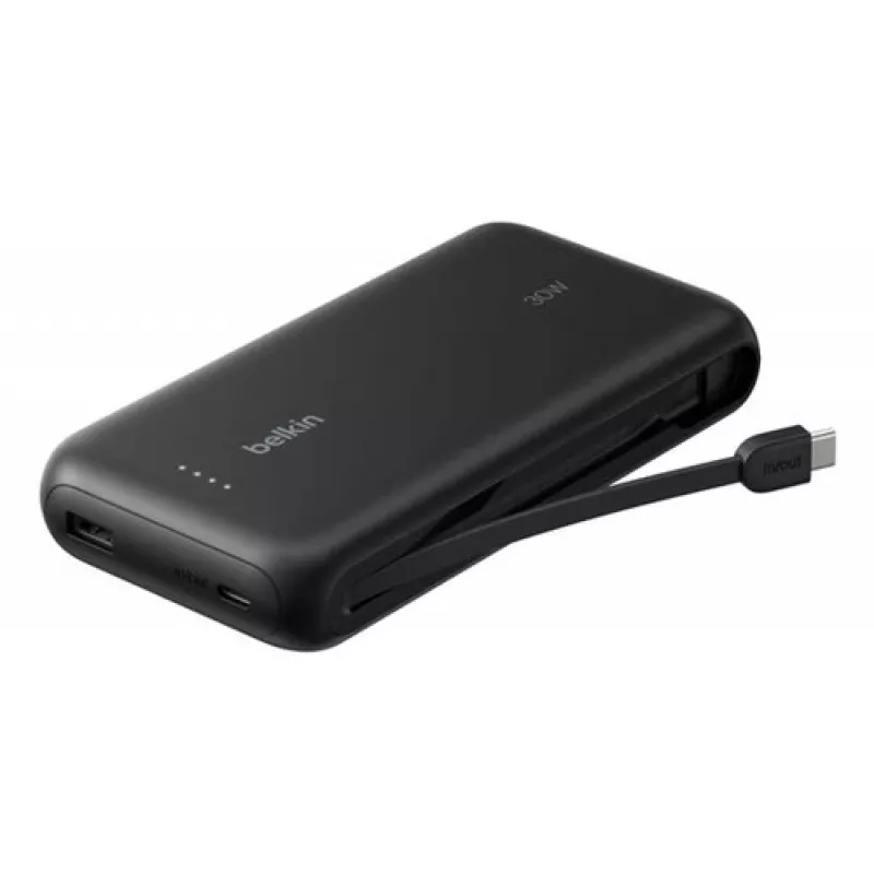 Nešiojamas powerbank Belkin GAMING POWERBANK 20000mAh su integruotu USB-C laidu 30W