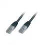 Wentronic Goobay CAT 5e Patch laidas, U/UTP, juodas, 3 m - CCA vario mišinys (68649)
