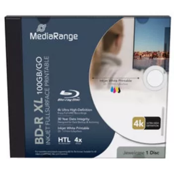 MediaRange MR520 BD-R XL 100GB 4X įrašomas Blu-ray diskas, vieno sluoksnio XL talpa