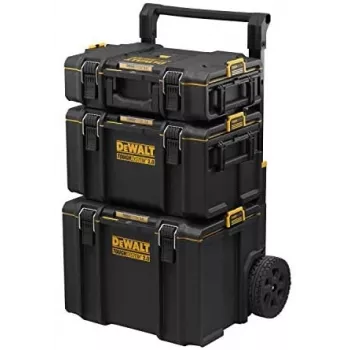 Įrankių dėžė DeWalt DWST83402-1, juoda/geltona, 554×500×1150 mm