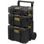 Įrankių dėžė DeWalt DWST83402-1, juoda/geltona, 554×500×1150 mm