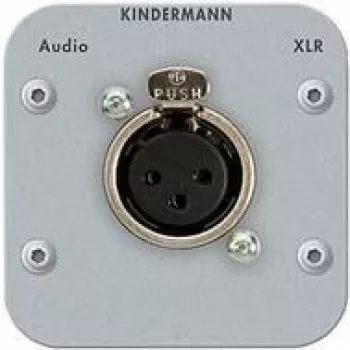 Montavimo komplektas Kindermann 7441000412 sidabrinis aliuminis