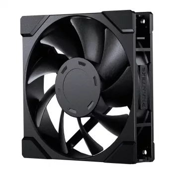 Phanteks M25G2-120 120mm juodi korpuso ventiliatoriai (3 vnt. rinkinys)