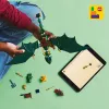 LEGO NINJAGO 71829 Lloyd's Green Forest Dragon konstruktorius, 128 dalių, 2 minifigūrėlės, nuo 6 metų