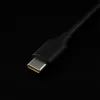 GaN nešiojamojo kompiuterio kroviklis QOLTEC 52419 65 W USB-C PD 5 V/20 V 3 A/3,25 A, 220–240 V, 1,8 m laidas, juodas