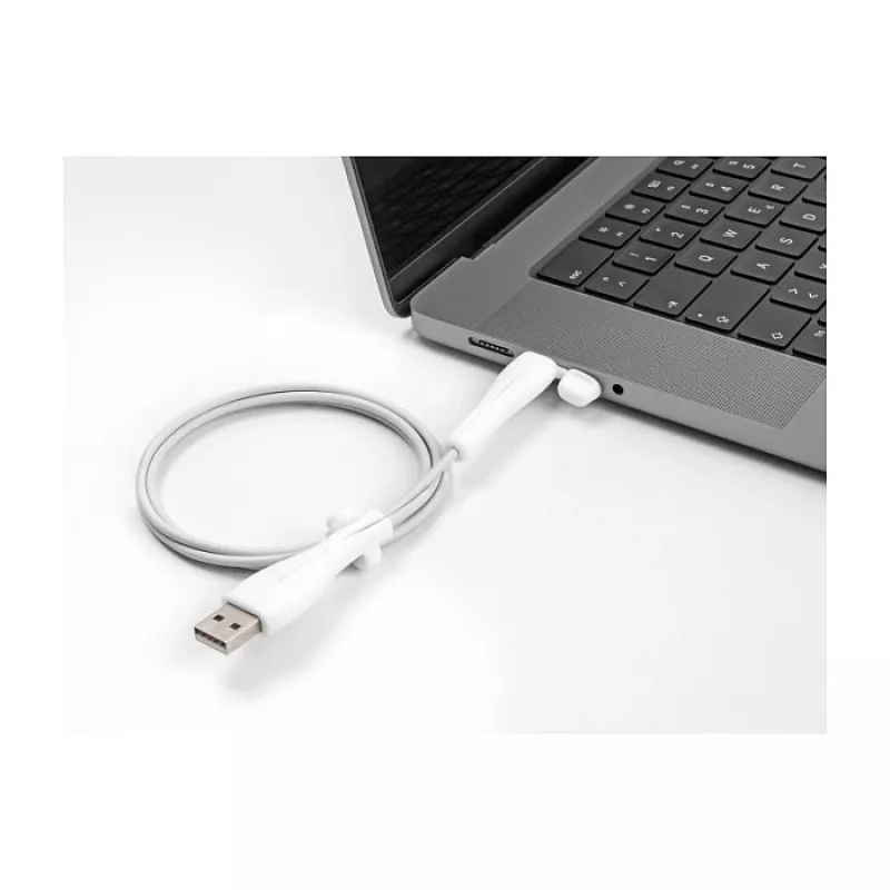 DeLOCK dulkių dangtelis USB Type-A kištukui ir USB Type-C kištukui rinkinys 2 vnt. baltas