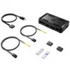 Ventiliatorių valdiklis CORSAIR COMMANDER DUO ARGB iCUE LINK Hybrid – adresuojamas RGB, iCUE integracija