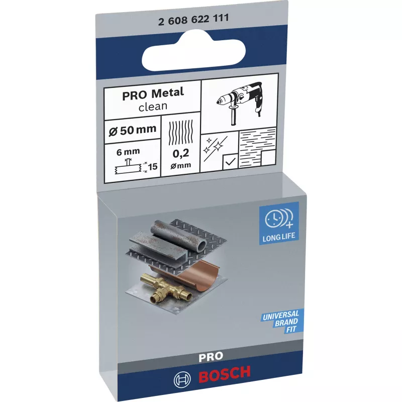 Bosch 2 608 622 110 šepečio ratas su gofruota viela 3 cm