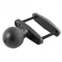 RAM Mounts RAM 3 Max Width Clamp Base su D dydžio 2,25 colio skersmens rutuliu (RAM-D-247U-3)