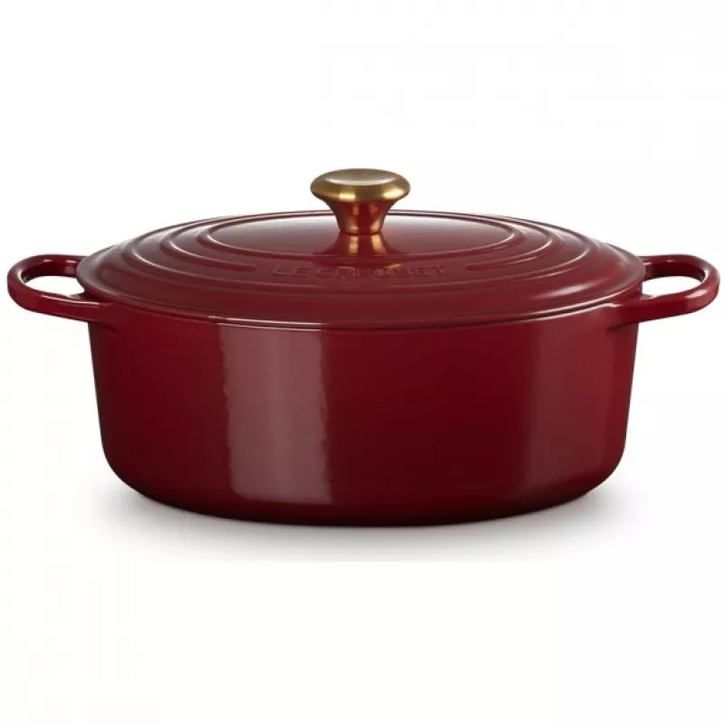 Le Creuset Signature Skrudintuvas ovalus 31cm rhone (21178319494441)