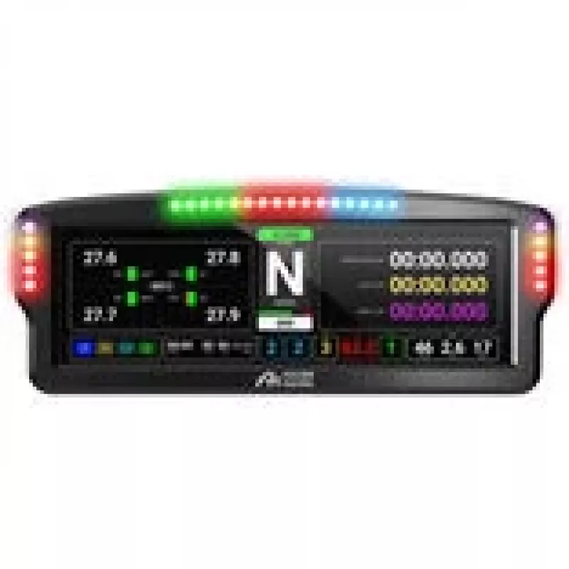 Ascher Racing Dashboard, 7,85 inch LCD jutiklinis ekranas, 26 RGB šviesos diodai - juoda (76080089)