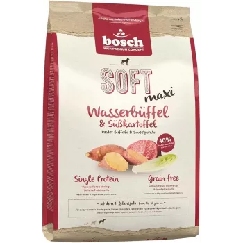 BOSCH Soft Maxi vandens buivolas ir saldžiosios bulvės - sausas šunų ėdalas - 2,5 kg