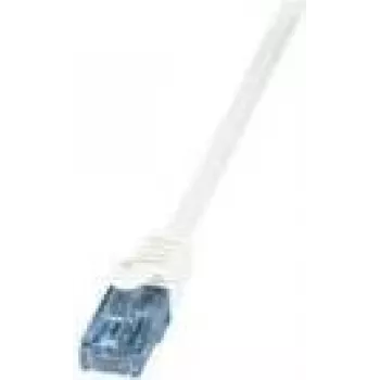 Tinklo kabelis LogiLink CP3081U RJ-45 Cat6a 7,5 m Baltas