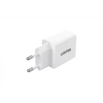 Unitek P1113A-EU - įkroviklis 2x USB-A, 12W, baltas