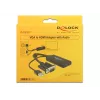 Laidas DeLOCK 0,25 m VGA+USB 2.0-A / HDMI