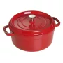 Staub Cocotte Single Pan 24 cm vyšnia