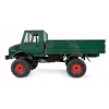Valdomas automobilis Amewi Mercedes‑Benz Unimog 1:12 mastelis 4WD, žalias