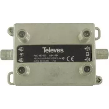 Skirstytuvas Televes AZ417D 4 krypčių 17 dB 5–1218 MHz