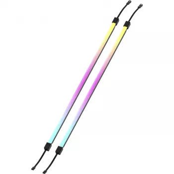 LED juosta CORSAIR LS350 Aurora, daugiaspalvis apšvietimas, 350 mm ilgio, 10 mm pločio, 2 vnt. pakuotė