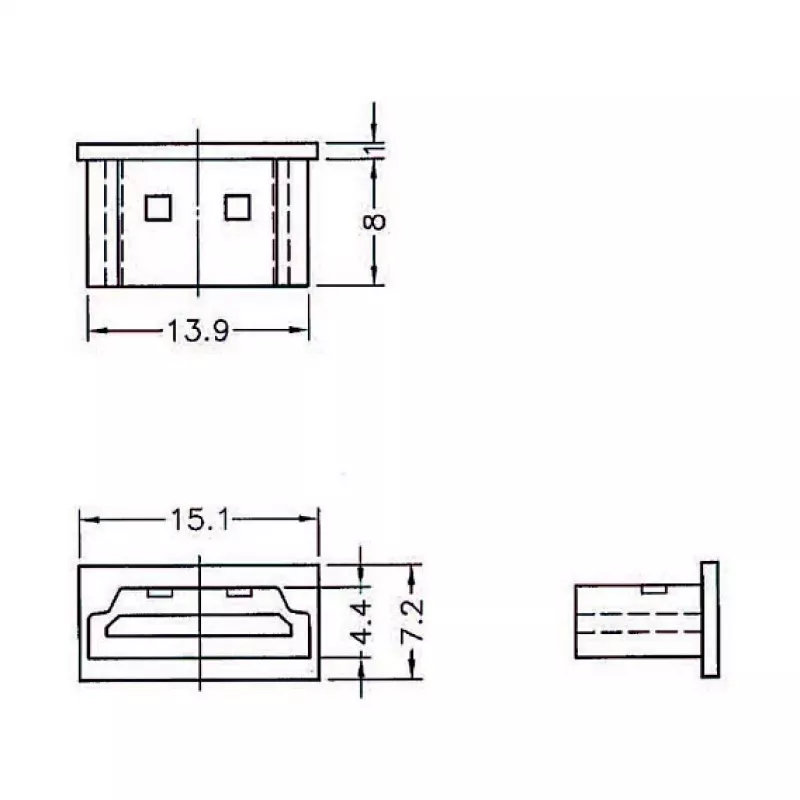 DeLOCK 64030 HDMI A lizdo apsauginis dangtelis (10 vnt.)