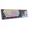 Mechaninio stiliaus pilno dydžio klaviatūra LogicKeyboard LKB-PT-TPC, USB + Bluetooth, QWERTZ vokiškas, juoda