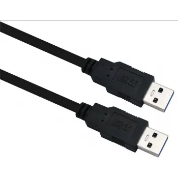 USB 3.0 A-A laidas helos 5,0 m — juodos spalvos