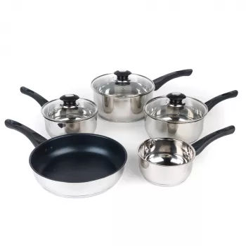 Indų rinkinys Russell Hobbs RH00543EU7 – 5 dalių, nepridegantis, tinkamas plauti indaplovėje