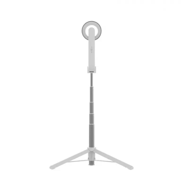 FIXED FIXSN-M-WH – sulankstomas aliumininis selfie strypas su Bluetooth nuotolinio valdymo pulteliu, 72 cm, baltas