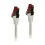 Pataisos kabelis RJ45, CAT6 250MHz, 0,15m baltas, S-STP (S/FTP), TPE (Superflex), Synergy 21, S216930