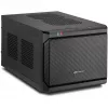 Sharkoon QB One juodas - Mini ITX korpusas, Mini-ITX, 3,5 inch/2,5 inch diskams, USB 3.0