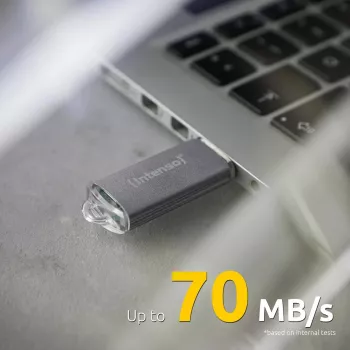 Intenso MEMORY DRIVE FLASH USB3.2/256GB 3541492 USB atmintukas USB Type-A 3.2 Gen 1 (3.1 Gen 1) Sidabrinis