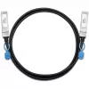 Zyxel DAC10G-1M-ZZ0103F SFP+ tiesioginio prijungimo varinis kabelis, 1 m, juodas