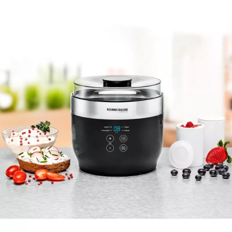 Jogurto gaminimo aparatas Rommelsbacher JG 80 1,2 l varškė - jogurtas 20 W (JG80)
