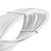 PCIe 6 kontaktų ilginimo kabelis BITFENIX Alchemy 45 cm pintas baltas