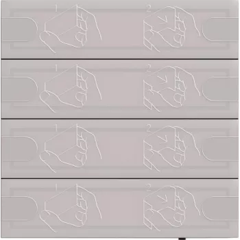 Gira KNX lietiminis jutiklis 4 comfort 4f TS4 antracitas 5004028